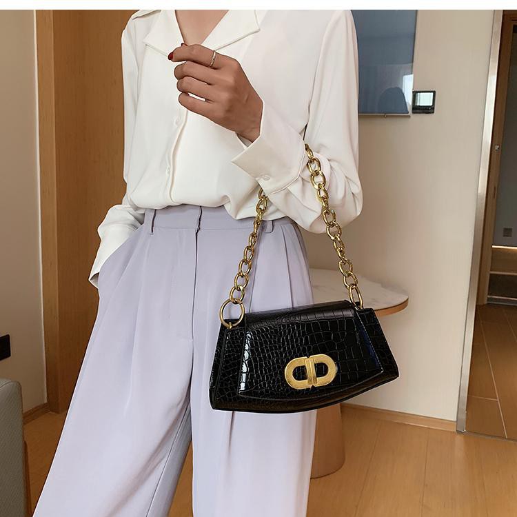 TÚI ĐEO VAI DẬP VÂN CÁ SẤUHÀNG MỚI VỀ TÚI DA KẸP NÁCH THỜI TRANG CÔNG SỞ 2020