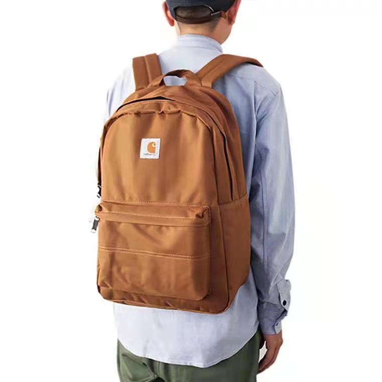 Men's Jansport Backpack Carhartt Waterproof Hiking Sports Bag Korean Student Laptop Leisure Backpack