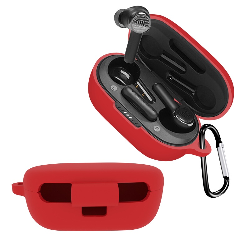 Vỏ Bảo Vệ Hộp Sạc Tai Nghe Bluetooth Bằng Silicon Chống Thất Lạc Cho Jbl Quantumarphone