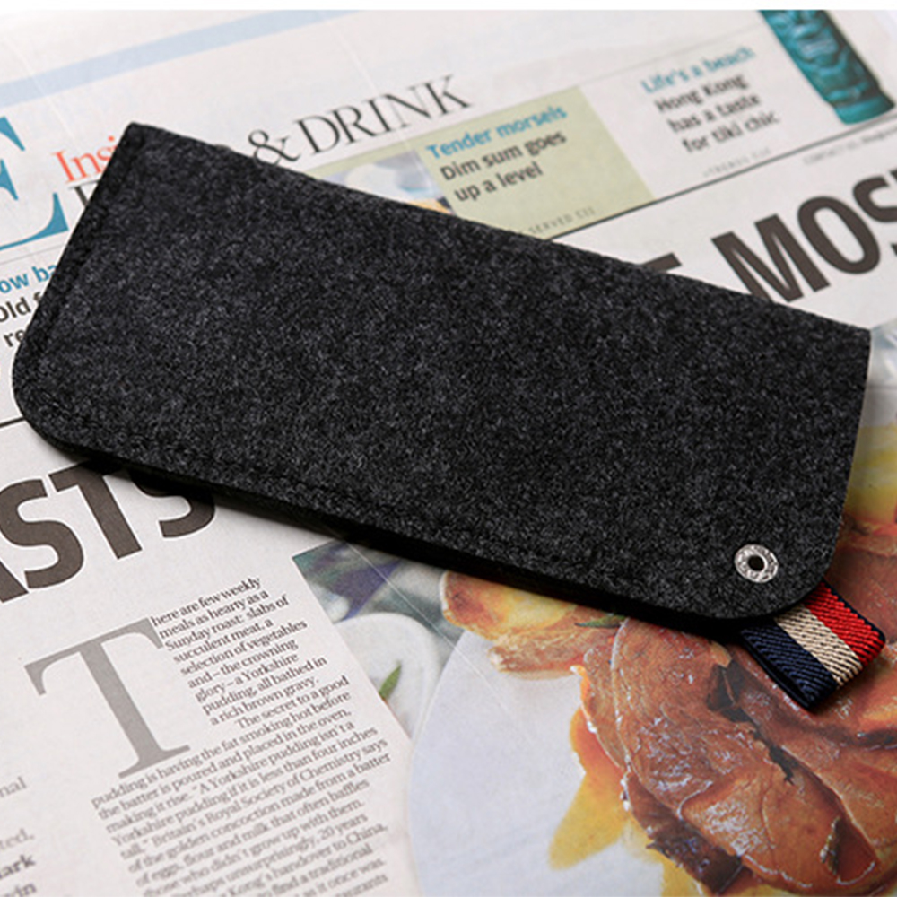 Túi đựng mắt kính 5 màu thiết kế đơn giản thời trang