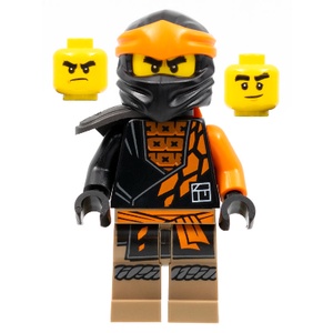 892290 Đồ chơi lắp ráp Iego Ninjago Cole foil pack #10 - Túi nhân vật Cole có kèm phụ kiện