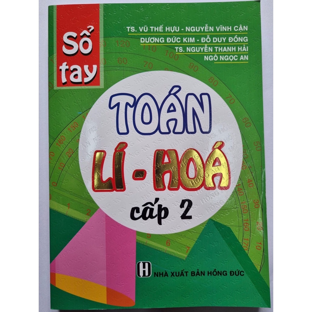 Sách Sổ tay Toàn - Lí - Hóa cấp 2