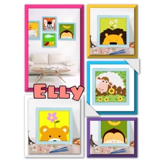 [ ORDER ] Tranh sơn dầu số hoá DIY bộ sưu tập cho thiếu nhi đã căng khung