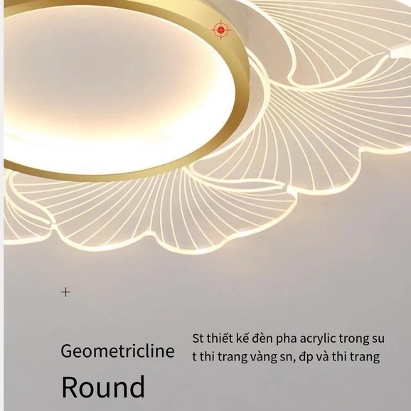 Đèn led âm trần trang trí có 3 chế độ sáng có điều khiển từ xa thông minh Bảo hành 12 tháng