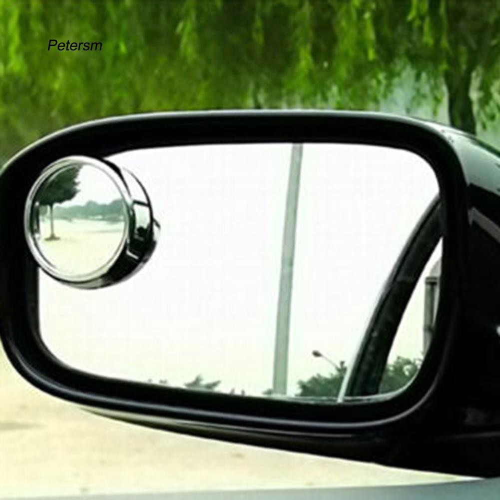 Bộ 2 gương cầu lồi gắn kính chiếu hậu xe hơi có thể điều chỉnh được | BigBuy360 - bigbuy360.vn
