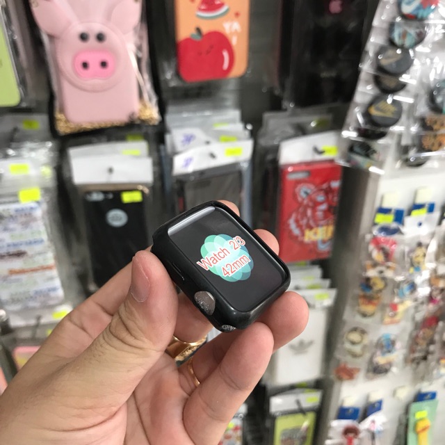 Ốp Apple Watch Silicone Dẻo Trong Suốt