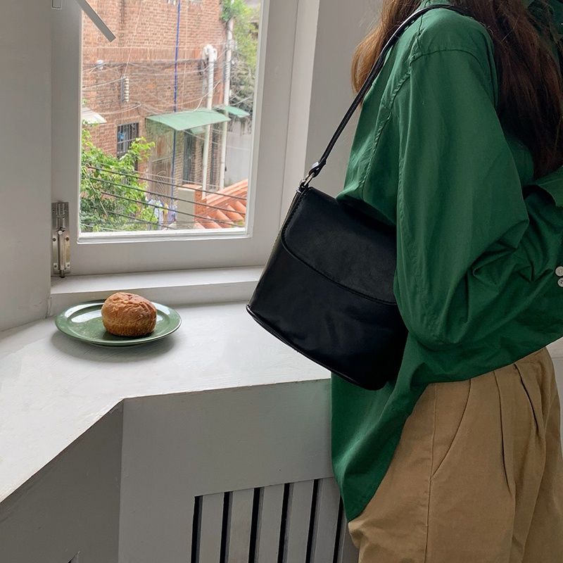 Túi Xách bucket Màu Đỏ Thiết Kế Đa Năng Thời Trang Cho Nữ