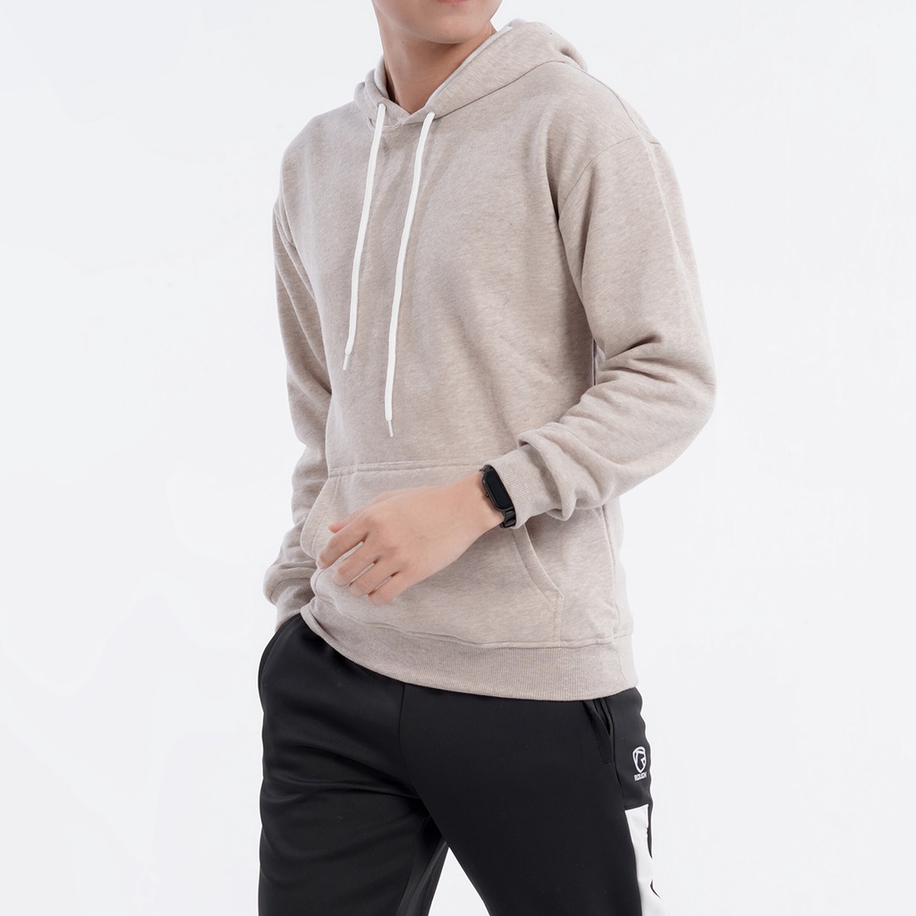 Áo Hoodie Basic ROUGH Chất Nỉ Bông Ấm Áp, Dày Dặn, Phong Cách Hàn Quốc 5 Màu Trẻ Trung