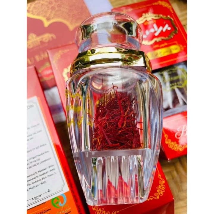 Saffron Bahraman Super Negin 1 Hộp 1 gram/ Hộp Nhập Khẩu Bởi Saffron VIETNAM