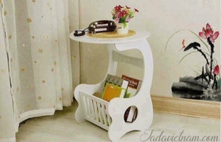 [giá siêu rẻ] kệ bàn tròn để đầu giường