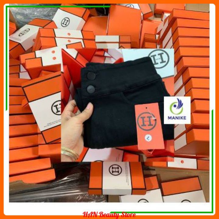 QUẦN LEGGING ĐEN CẠP CAO GEN BỤNG LÊN DÁNG - Chất Umi Hàn - Kèm Hộp Xinh | BigBuy360 - bigbuy360.vn