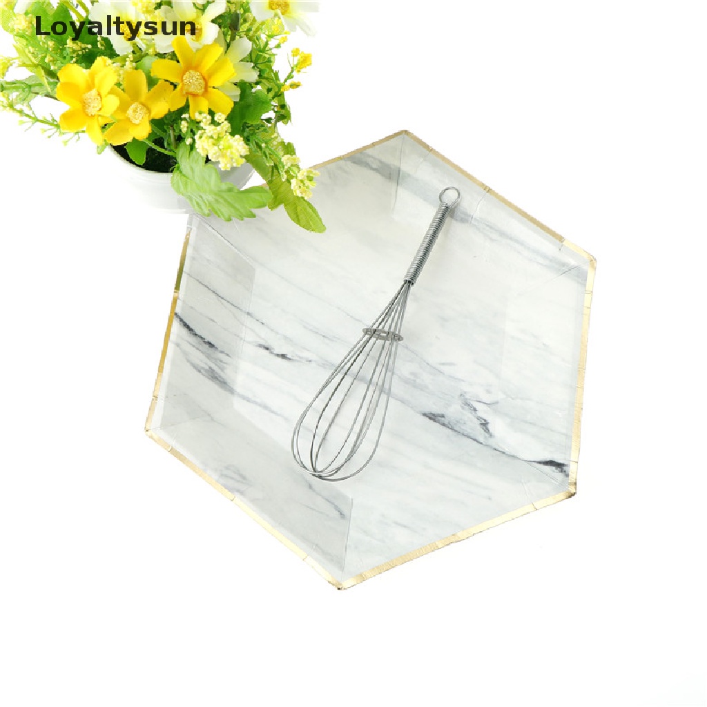 Dụng cụ đánh trứng bằng thép không gỉ 6 inch mới
