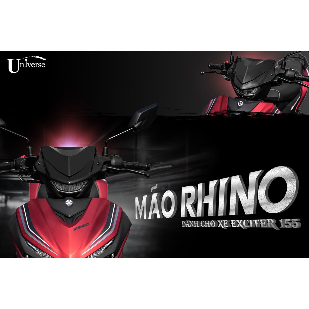 MÃO XE EXCITER 155, CHẮN GIÓ ĐẦU XE EXCITER 155 TRANG TRÍ XE SIÊU CHẤT THỂ HIỆN ĐẲNG CẤP