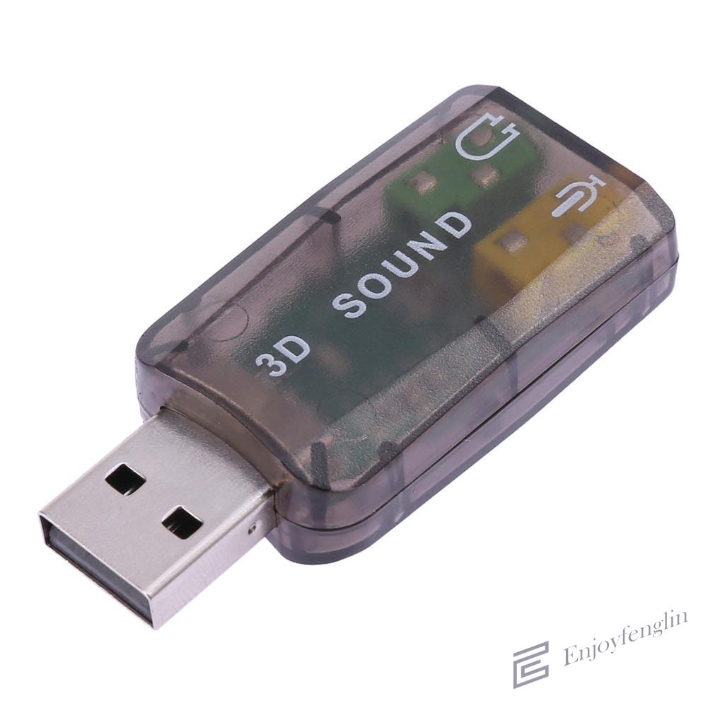 Card Âm Thanh Usb 5.1 Ch 3d