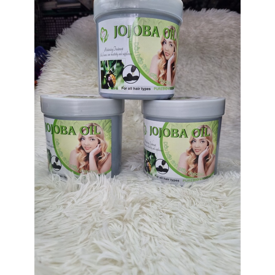 HẤP DẦU TÓC MỀM MƯỢT JOJOBA OIL 1000ML VÀ 500ML