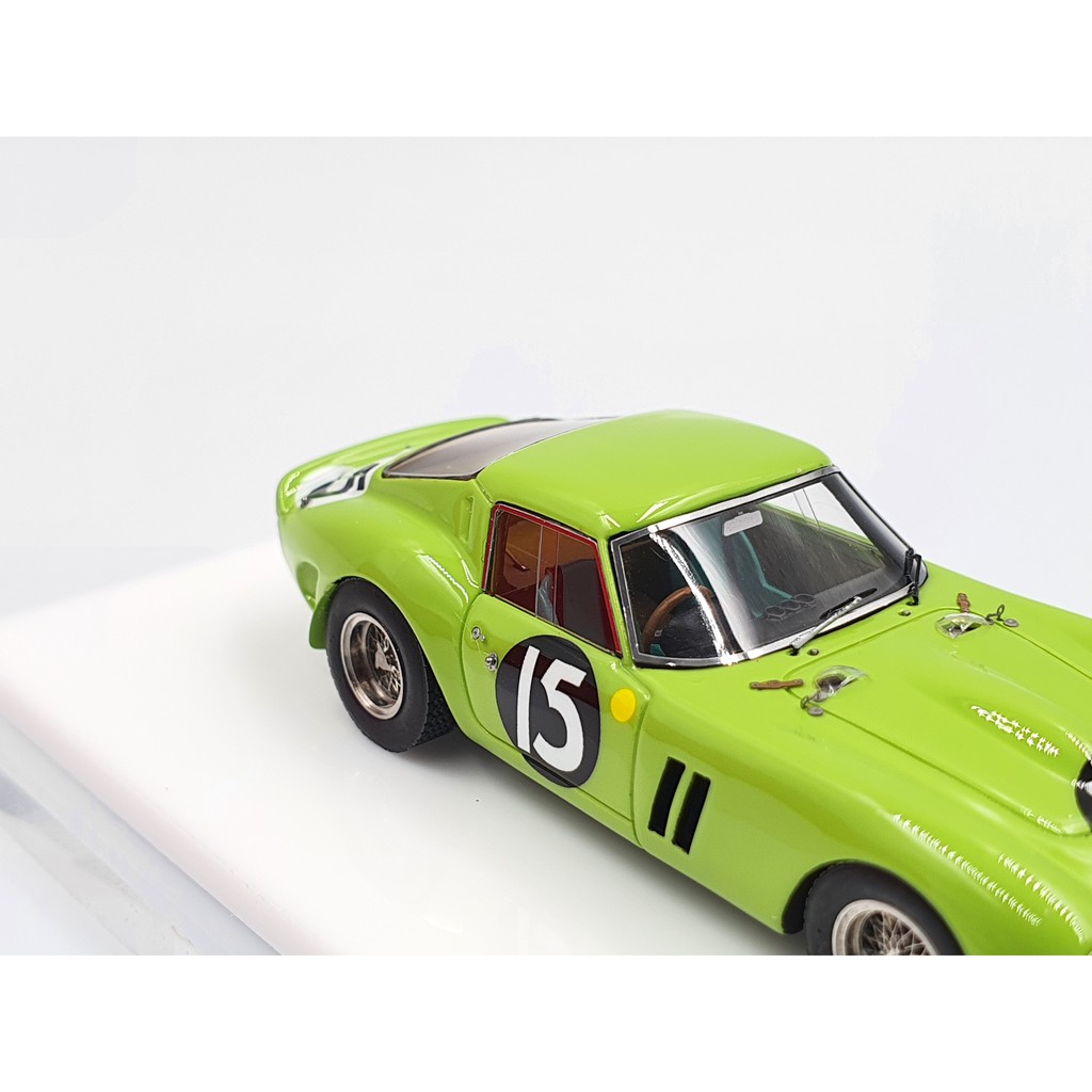 Xe Mô Hình Ferrari 250GTO S/N 3505GT #15 Limited Tỉ lệ 1:64 Hãng sản xuất My64 ( Xanh Lá #15)