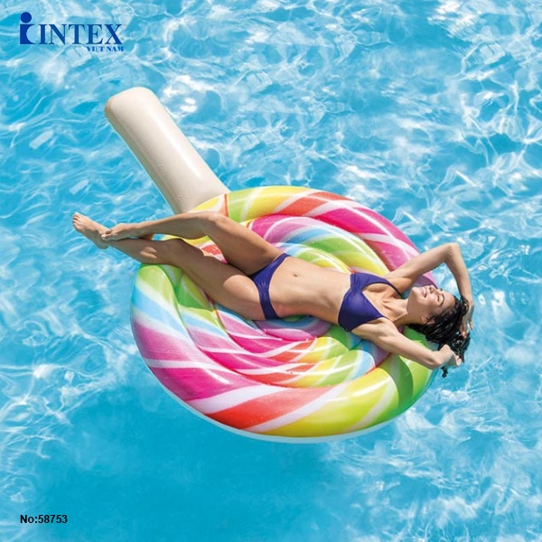 Phao bơi kẹo xoáy khổng lồ INTEX 58753