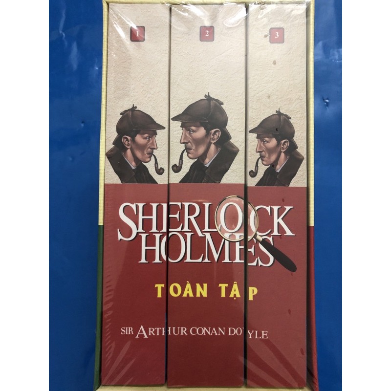 Sách - Toàn tập Sherlock Holmes 3 tập ( Bìa mềm vỏ hộp giấy )