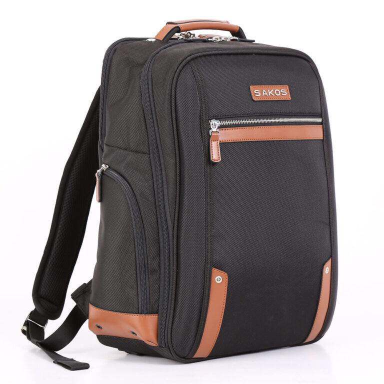 [CHÍNH HÃNG] Balo Laptop Phối Da SAKOS EMPIRE 15.6 inch - tại Balonation.vn