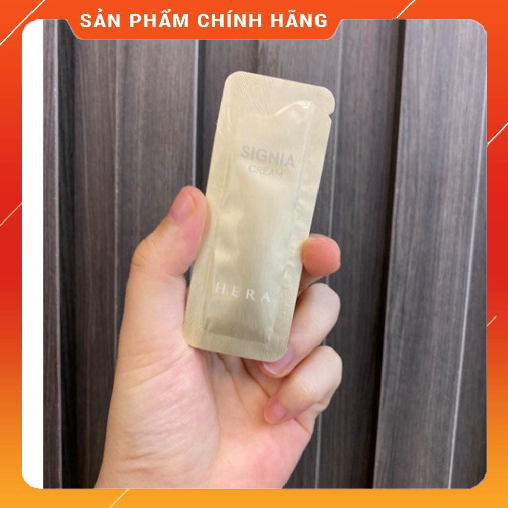 [Hot] Gói Kem Dưỡng Trẻ Hóa Da Hera Signia Cream 1ml chiết xuất từ thành phần tế bào gốc hoa thủy tiên và vàng 24k