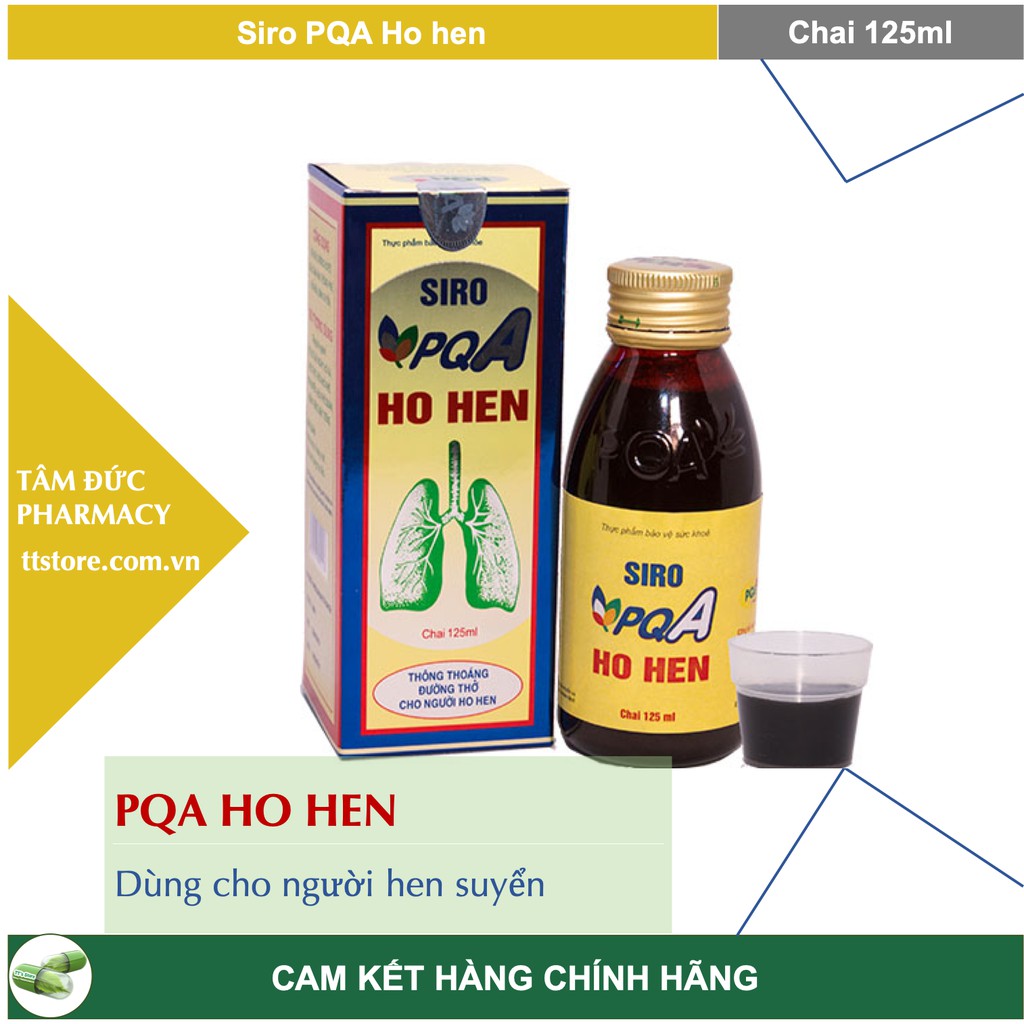 SIRO PQA HO HEN [Chai 125ml]