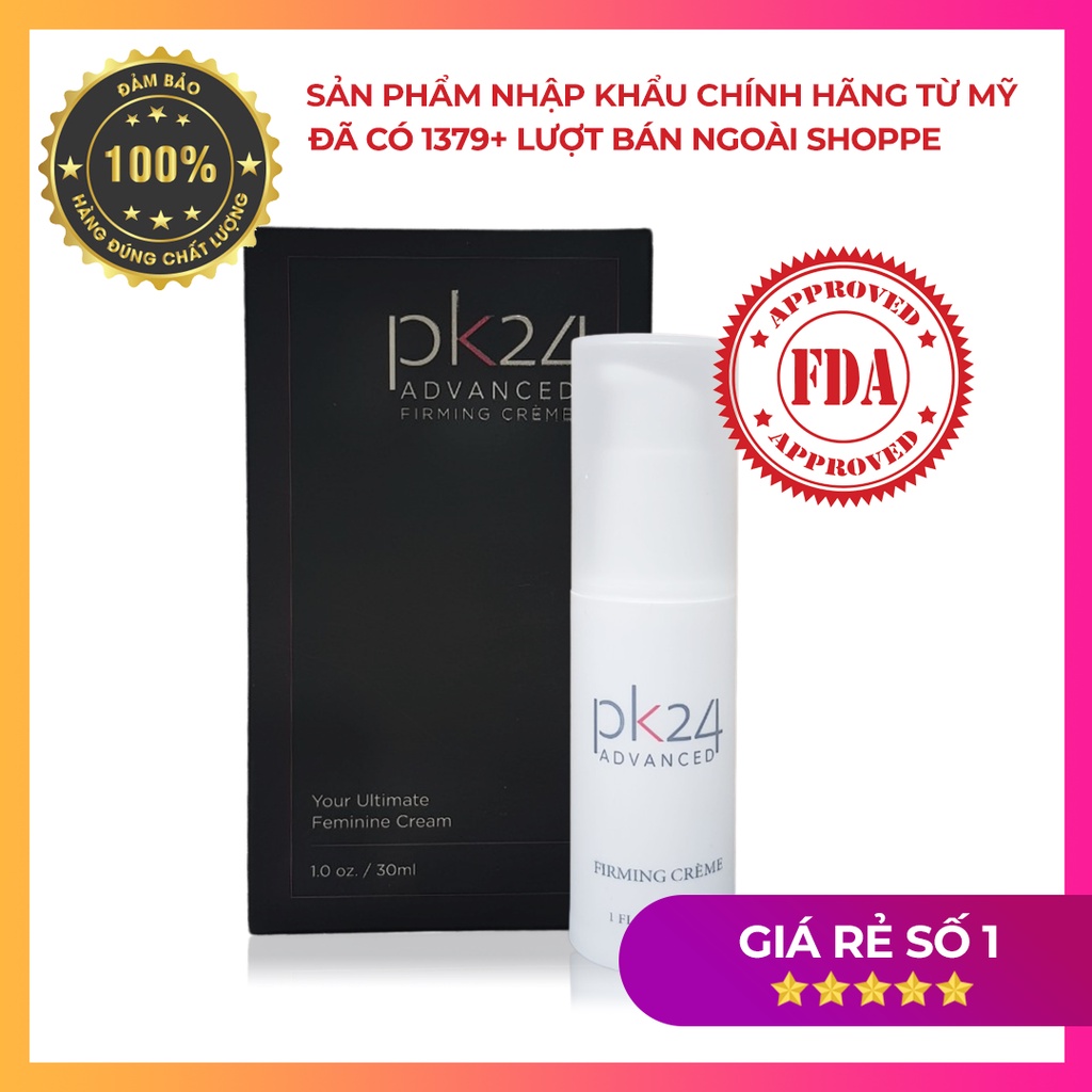 [HÀNG MỸ] Gel PK24 Advanced se khít làm hồng vùng kín,  💝 FREESHIP 💝 Chai 30 ml hỗ trợ làm sạch, khử mùi khí hôi