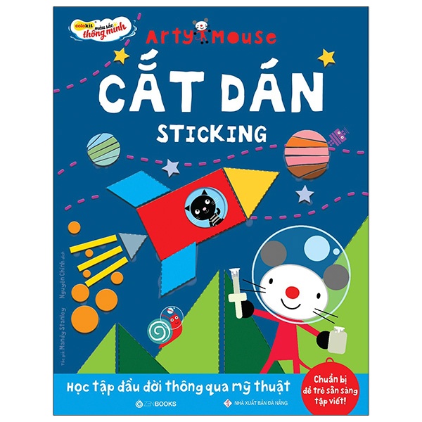Sách Arty Mouse - Cắt Dán