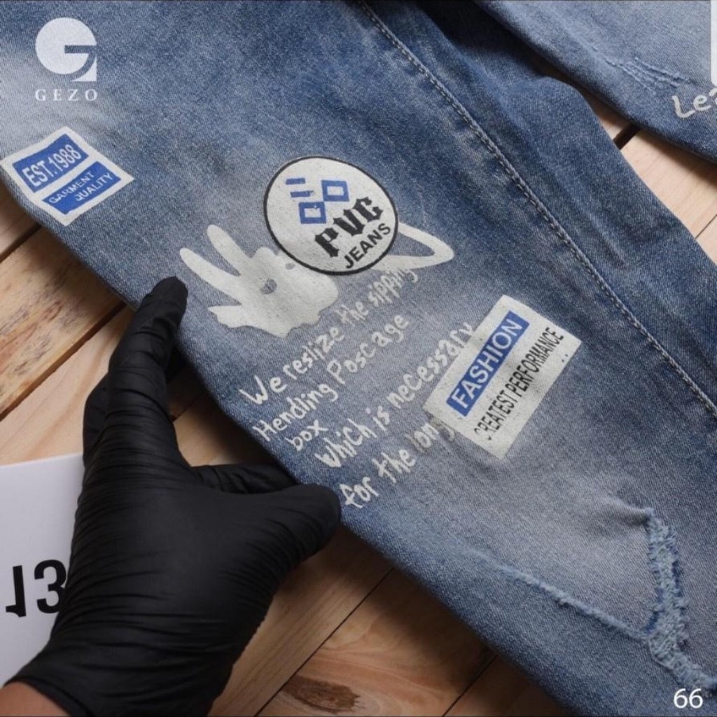 Quần Jean Nam Xanh Xám / Quần Jean Nam Xánh Trơn Chất Bò Cao Cấp Phong Cách AD66 | BigBuy360 - bigbuy360.vn