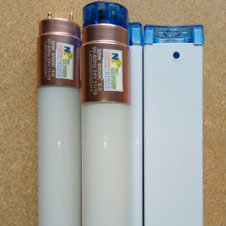 BỘ TUÝP LED T8 1.2m 32w SIÊU SÁNG [ 01 Máng + 01 Bóng] đầu nhôm tản nhiệt rất tốt