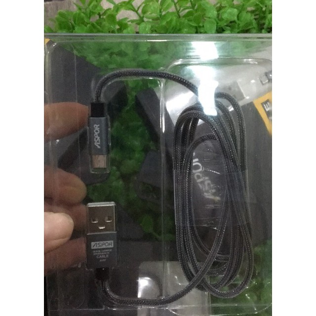 Cáp sạc Aspor data cable A157 micro 1.2m 2.4A