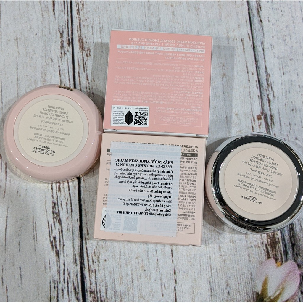 Phấn nước APRIL SKIN MAGIC ESSENCE SHOWER CUSHION | BigBuy360 - bigbuy360.vn