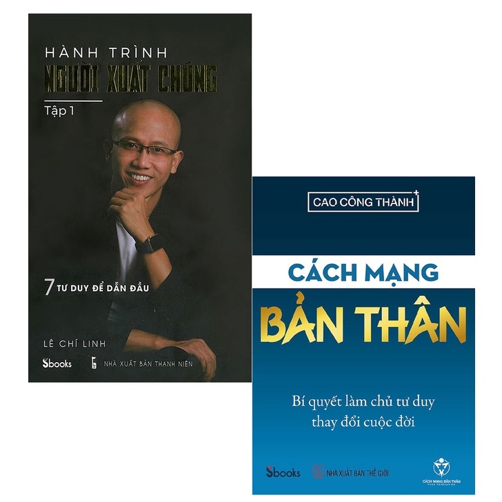 Sách - Combo Cách Mạng Bản Thân + Hành Trình Người Xuất Chúng - 7 Tư Duy Để Dẫn Đầu (2 Cuốn)