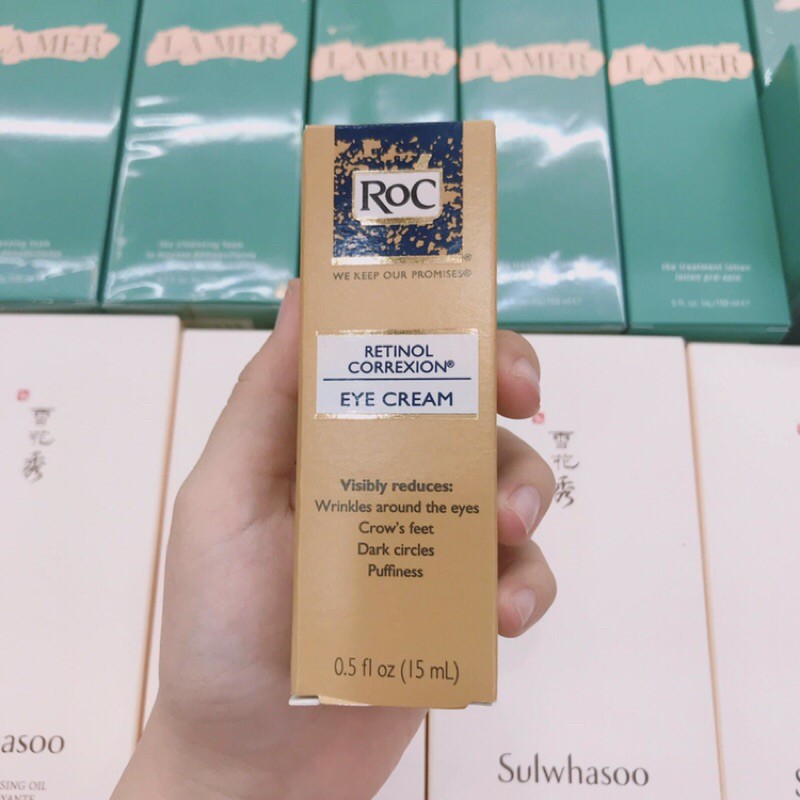 Kem Dưỡng Mắt ROC Retinol Correxion Eye Cream 15ml