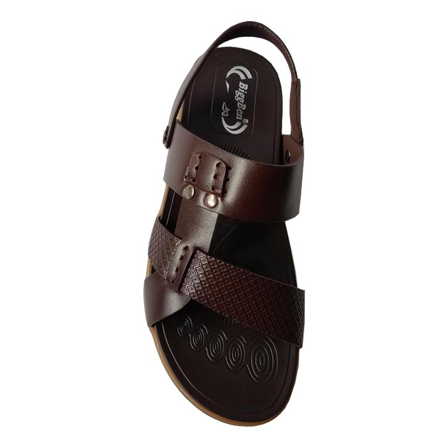 Giày Sandal Nam BIGBEN Da Bò Thật Cao Cấp SD85