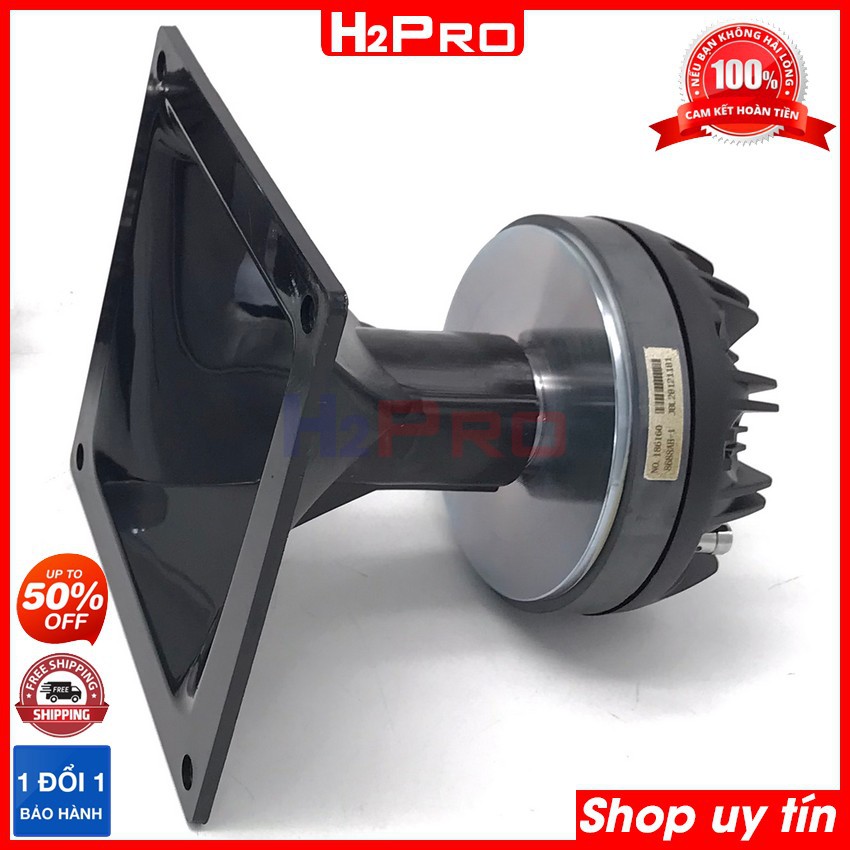 Đôi loa treble kèn Titan H2Pro 150W-từ 100, loa tép kèn titan cao cấp 8 ôm, côn 44 mm tép đanh-sáng, ghép phễu tặng 2 tụ