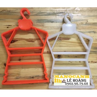 Móc trẻ em đồ bộ nhựa dẻo 50 chiếc size 3-6t