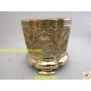 Bát hương Long Phụng Đường Kính 10,5cm chân đế