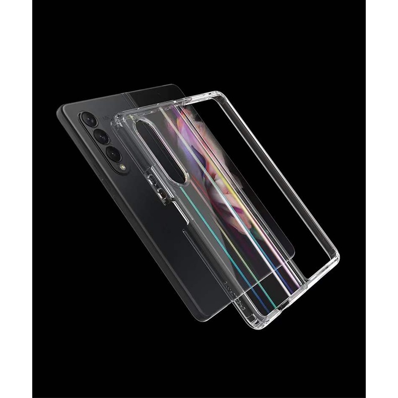 Ốp Điện Thoại Acrylic Trong Suốt Chống Rơi Cho Samsung Galaxy Z Fold 3 5G Z Fold3
