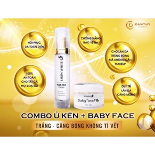 Bộ đôi dưỡng dạ trắng hồng LSKIN & BABy FACE - hàng chính hãng