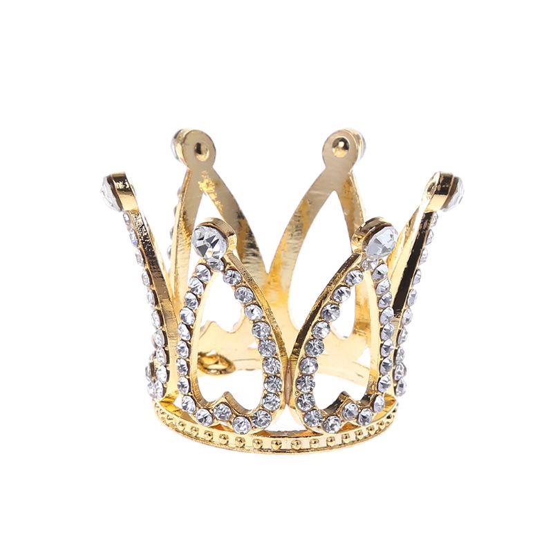 OMG*Baby Crown Photo Photography Props Headband Ring Newborn Girls Princess Gold Silver Luxury Headdress