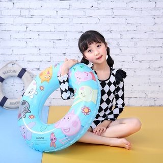 Phao bơi tròn trẻ em - phao bơi cho bé trai, bé gái hình heo peppa