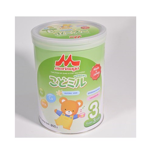 [Mua kèm đồ chơi 0Đ] Sữa Morinaga Số 3 - Kodomil Hương Vani 850g