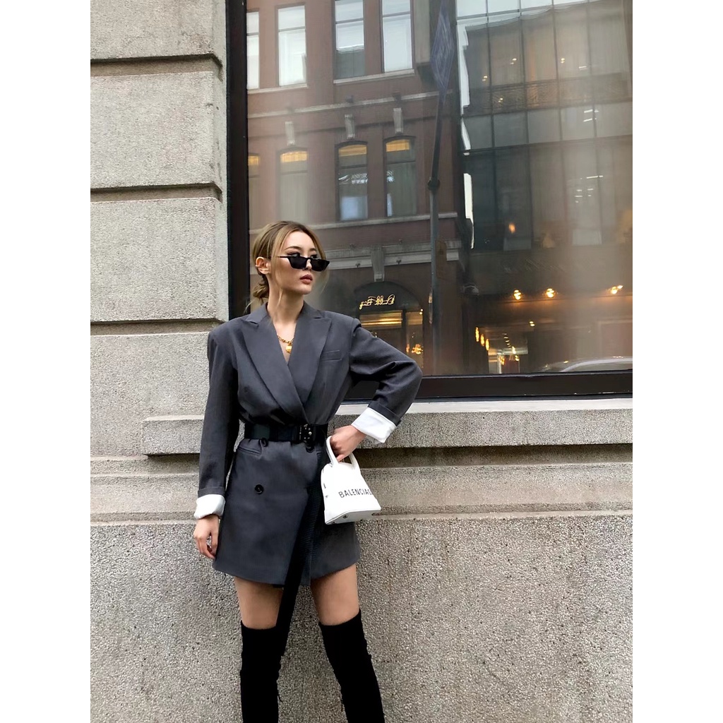 Túi Xách Tay Da Bò MINI Ville XXS Màu Trắng