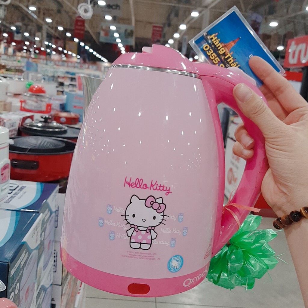 Ấm đun siêu tốc hello kitty 1,8 lít  Thái Lan