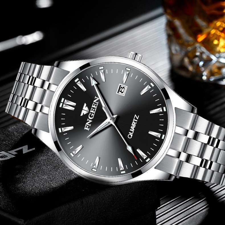 (CHUẨN MEN) Đồng Hồ Nam FNGEEN Doanh Nhân 2018 Dây Thép Không Gỉ Cao Cấp | BigBuy360 - bigbuy360.vn