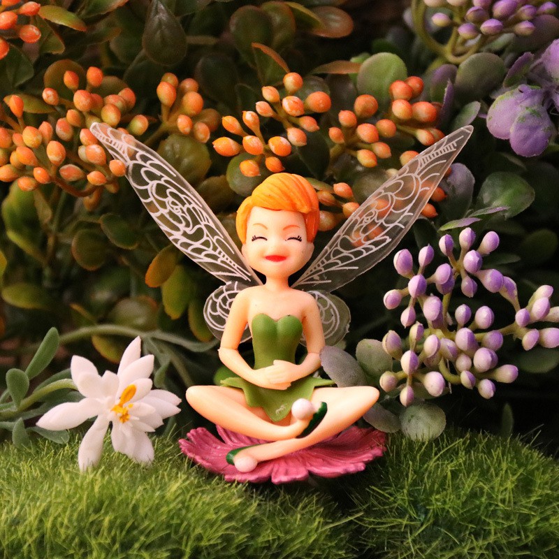 Sáu Nàng Tiên Tinker Bell trang trí bàn làm việc, trang trí góc học tập, trưng bày, đồ chơi