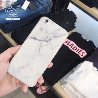Ốp điện thoại iphone silicon Marble