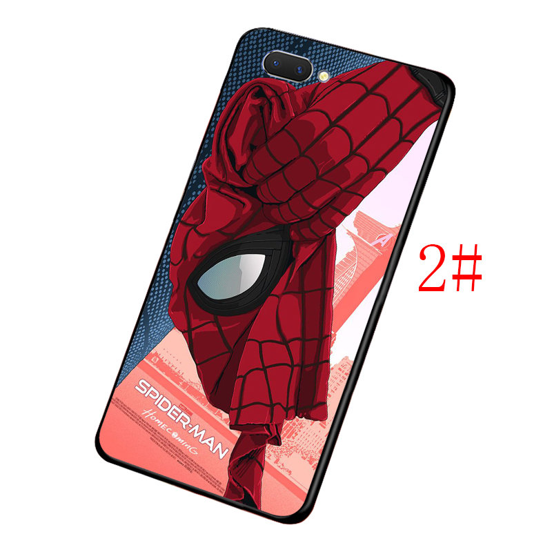 MARVEL Ốp Lưng Silicone Họa Tiết Các Nhân Vật Trong Phim Biệt Đội Siêu Anh Hùng Dành Cho Realme 2 3 Pro A5 Q X Lite Xt X2 X3 X50