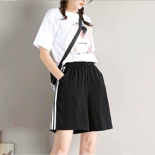 Quần đùi 3 sọc kẻ - TP (Unisex)