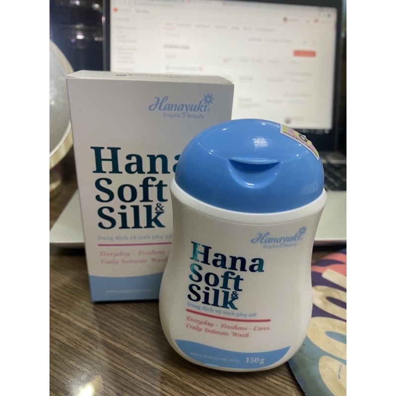 CHÍNH HÃNG - DUNG DỊCH VỆ SINH HANA SOFT & SILK